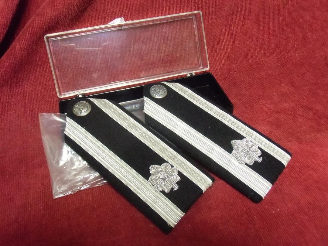 ★１９８０年代＊アメリカ軍＊空軍＊中佐＊肩章（実物） 大佐（Colonel (COL)）[空軍ブルー/ショルダー階級章/ロングサイズ肩章