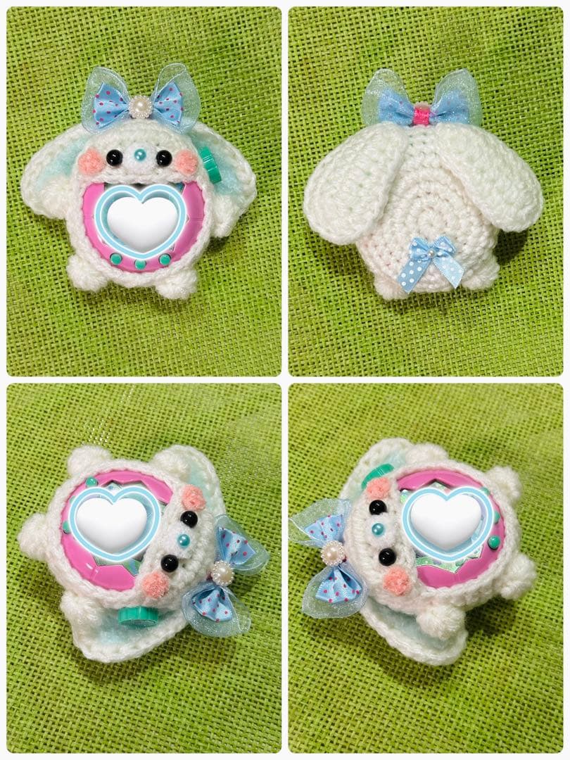 あ*る様 たまごっちパラダイスカバー　531 うさちゃんロップ 垂れ耳ピンクメイドうさぎちゃんのたまごっちパラダイスカバー