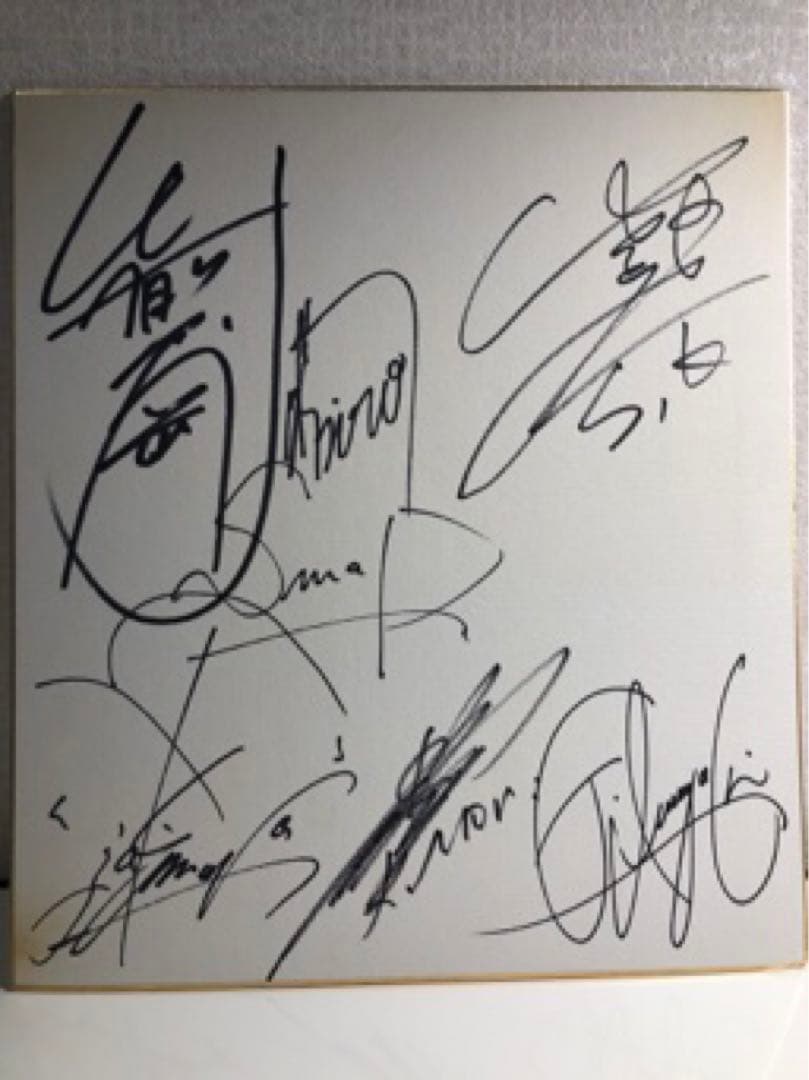 SMAP　レア直筆サイン６人 SMAP レア直筆サイン6人 | Shop at Mercari from Japan! | Buyee