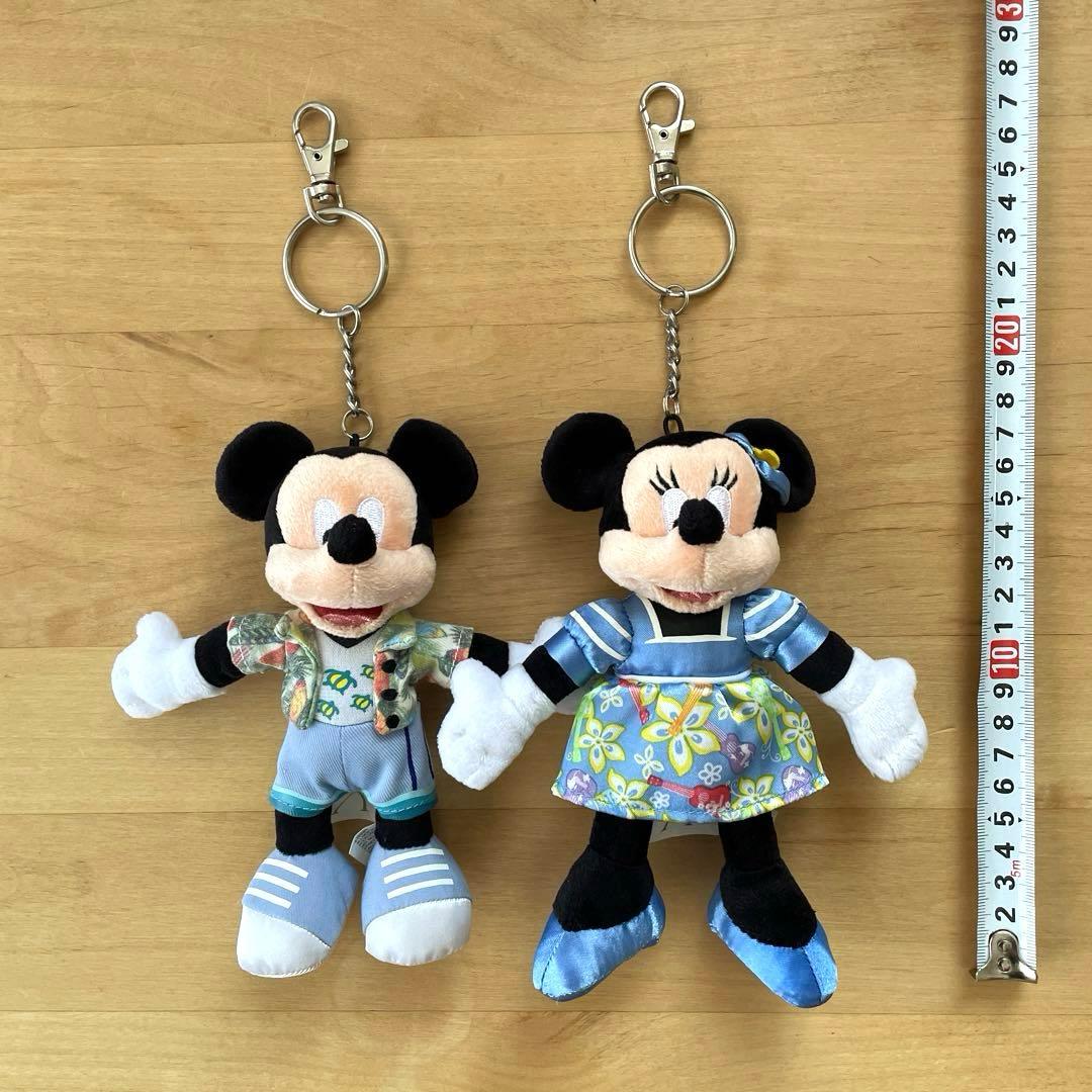 アウラニ ディズニー キーホルダー ミッキー ミニー ぬいぐるみ ハワイ