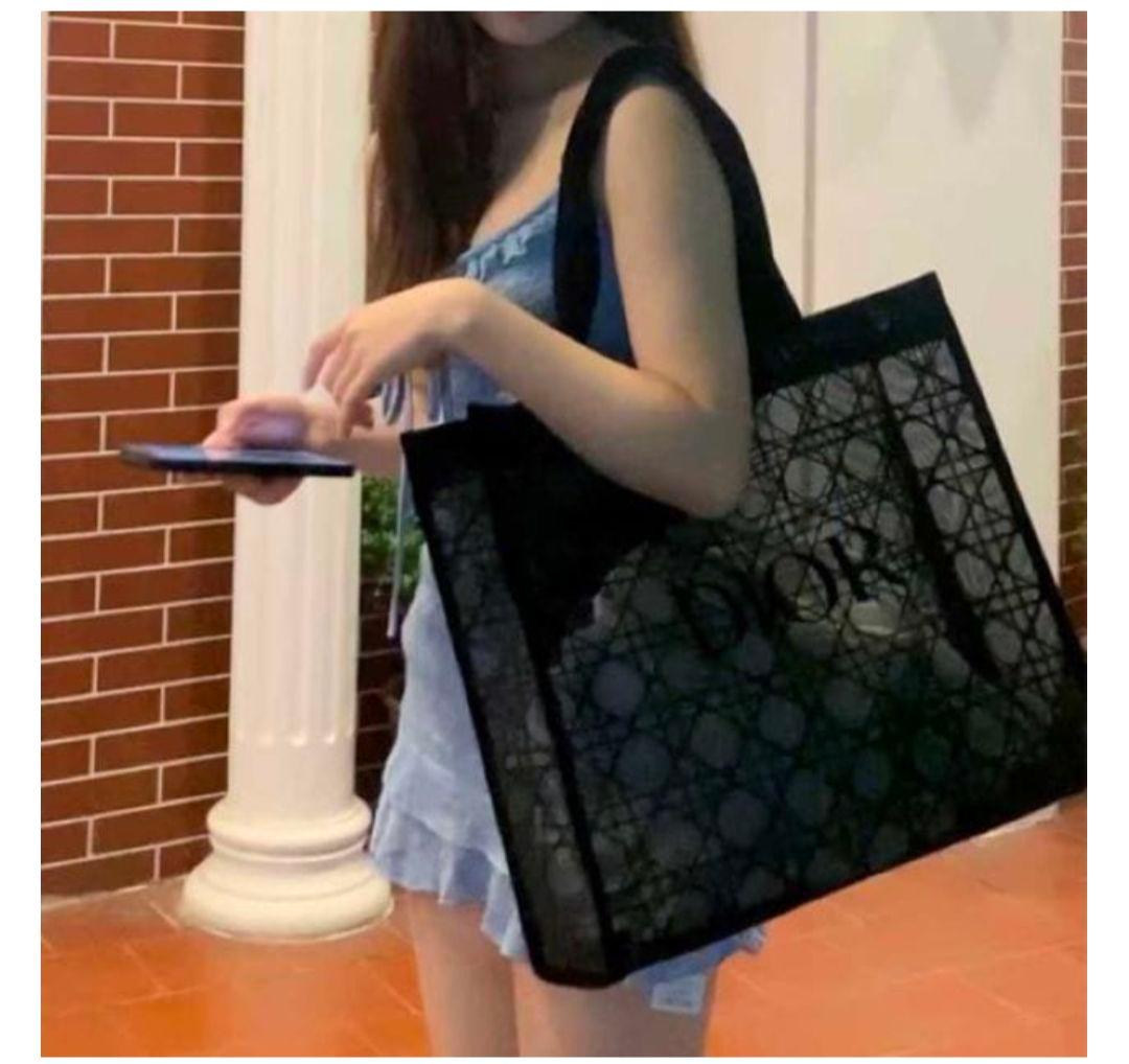 Dior/海外限定ノベルティ メッシュトートバッグ - メルカリ