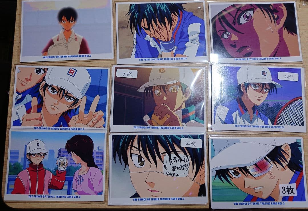 メ*ー様 ①テニスの王子様 越前リョーマ カード まとめ売り 計70枚 メ*ー様 ①テニスの王子様 越前リョーマ カード まとめ売り 計70枚