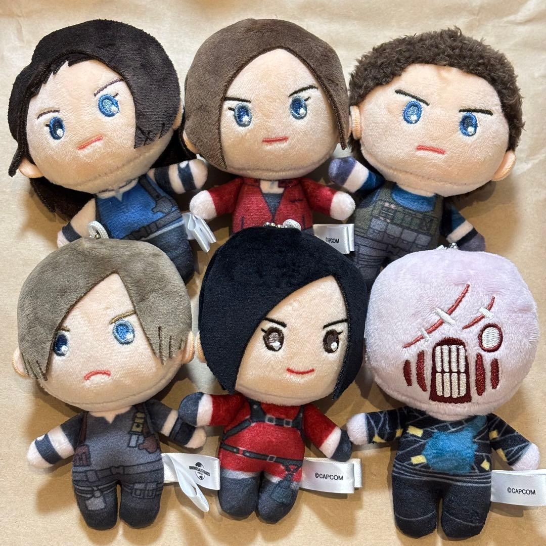 新品】USJ ユニバ バイオ コレクタブルぬいぐるみキーチェーン（全6種