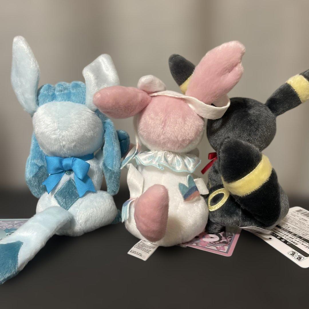 グレイシア ニンフィア ブラッキー ぬいぐるみセット イーブイ