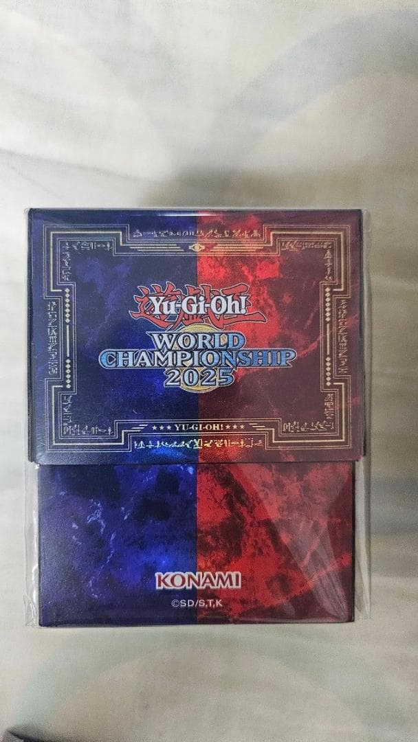 遊戯王 WCS2025 カードケース パリ デッキケース『WCS2025(黒)』【-】{-}《その他》