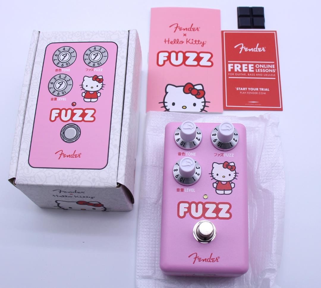 Fender x Hello Kitty Fuzz エフェクター ファズ◎レア Fender Hello Kitty Fuzz Pink Guitar Effect Pedal Fender x Hello
