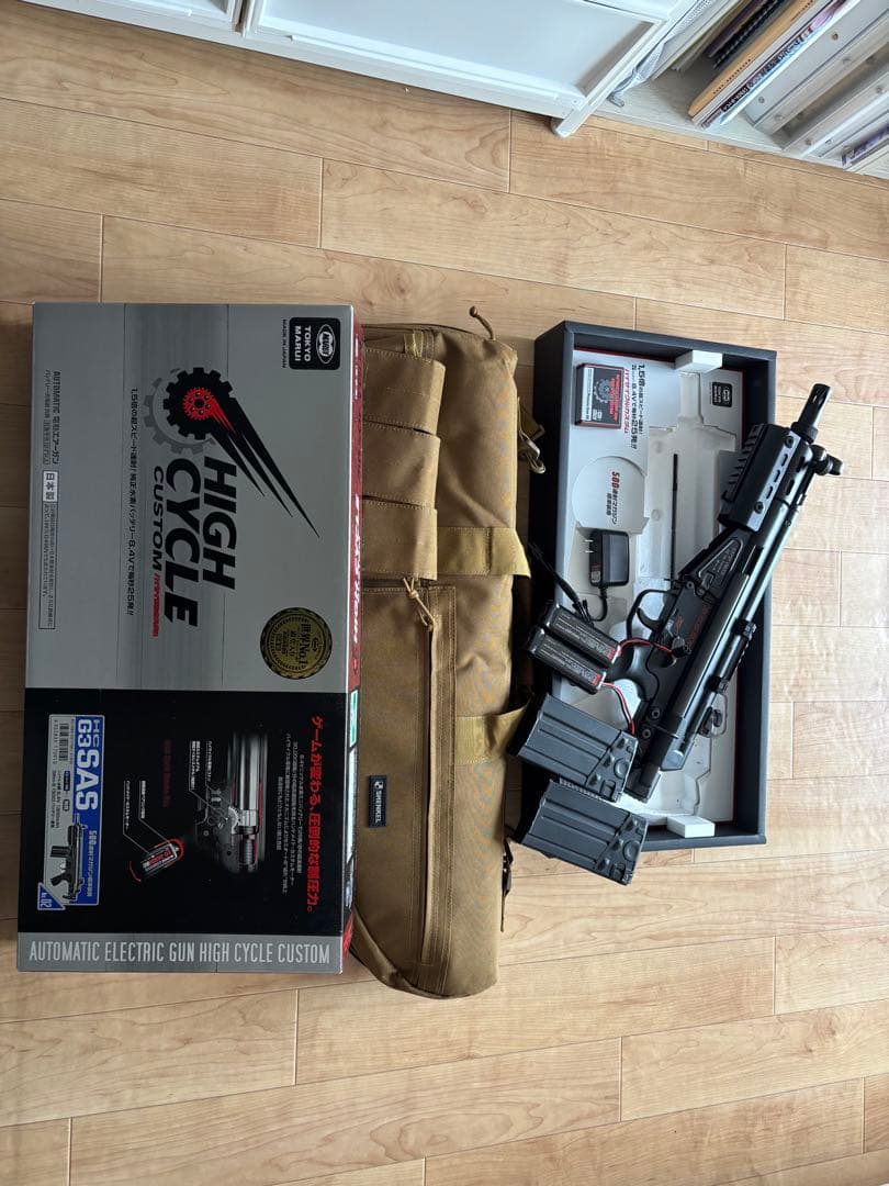 マルイ　HIGH CYCLE CUSTOM G3SAS 電動ガンレール付 TOKYO MARUI（東京マルイ） ハイサイクル電動ガン G3 SAS HC カスタム