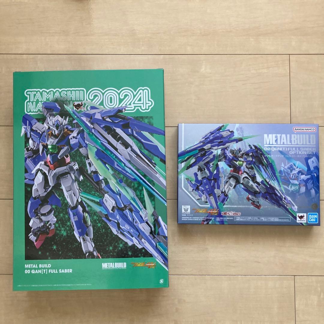 L BUILD ダブルオークアンタ フルセイバー＋オプションパーツ×１ METAL BUILD ダブルオークアンタ フルセイバー用オプションセット