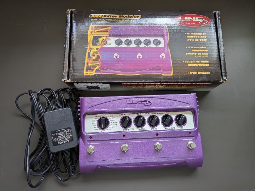 【美品】Line 6 FM4 Filter Modeler フィルター系EFX Line 6 FM4 Filter Modeler | Sweetwater