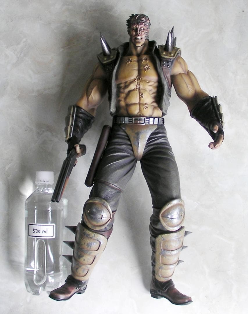 北斗の拳 メガソフビアドバンス ジャギ 限定素顔付属 f415 - メルカリ