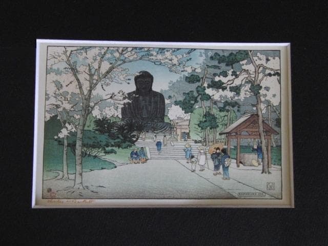 チャールズ・バートレット、【鎌倉大仏】、希少な額装用画集より、美品、新品額装付 2026年最新】Yahoo!オークション -チャールズ バートレットの中古品