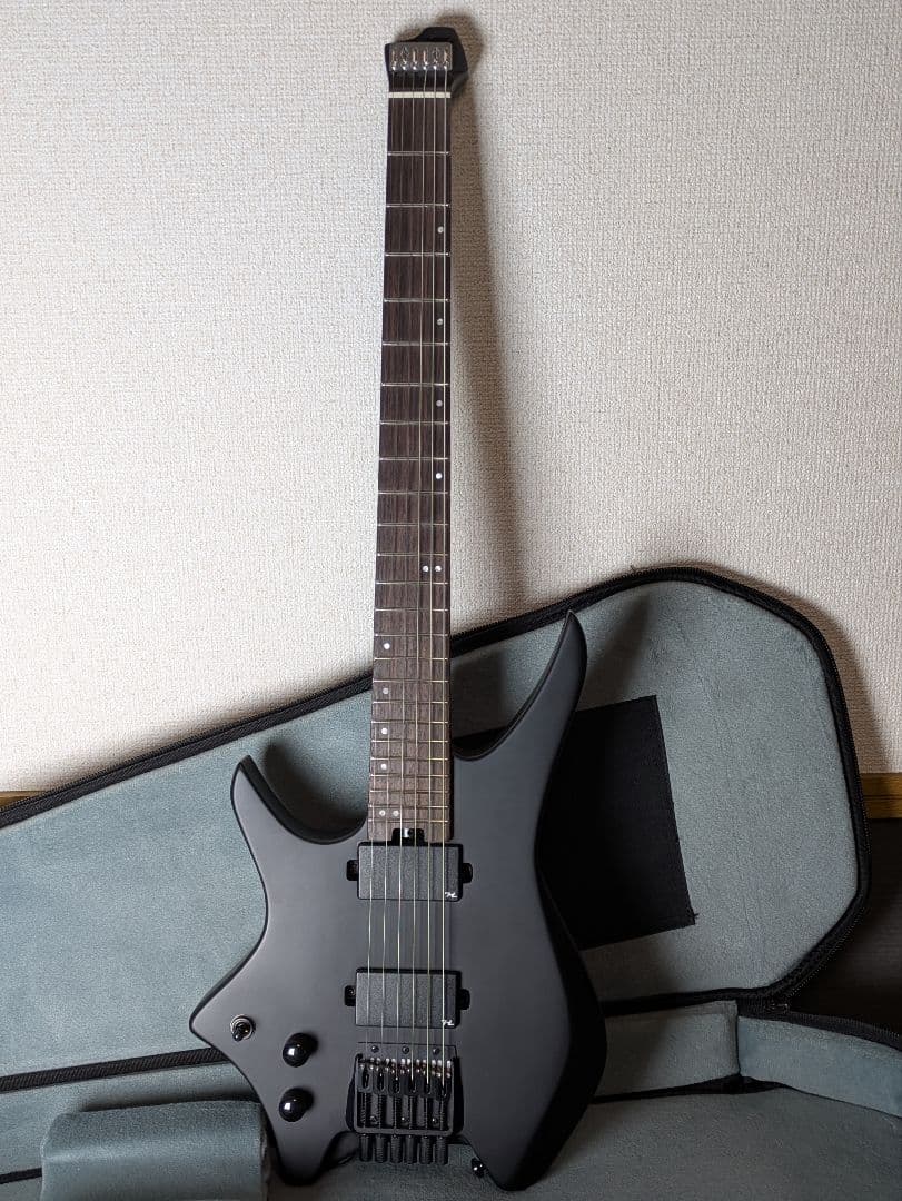 HEX N400 レフティ エレキギター ソフトケース付き HEX Guitarsのヘッドレスギターに待望のレフティモデルが追加（N400L