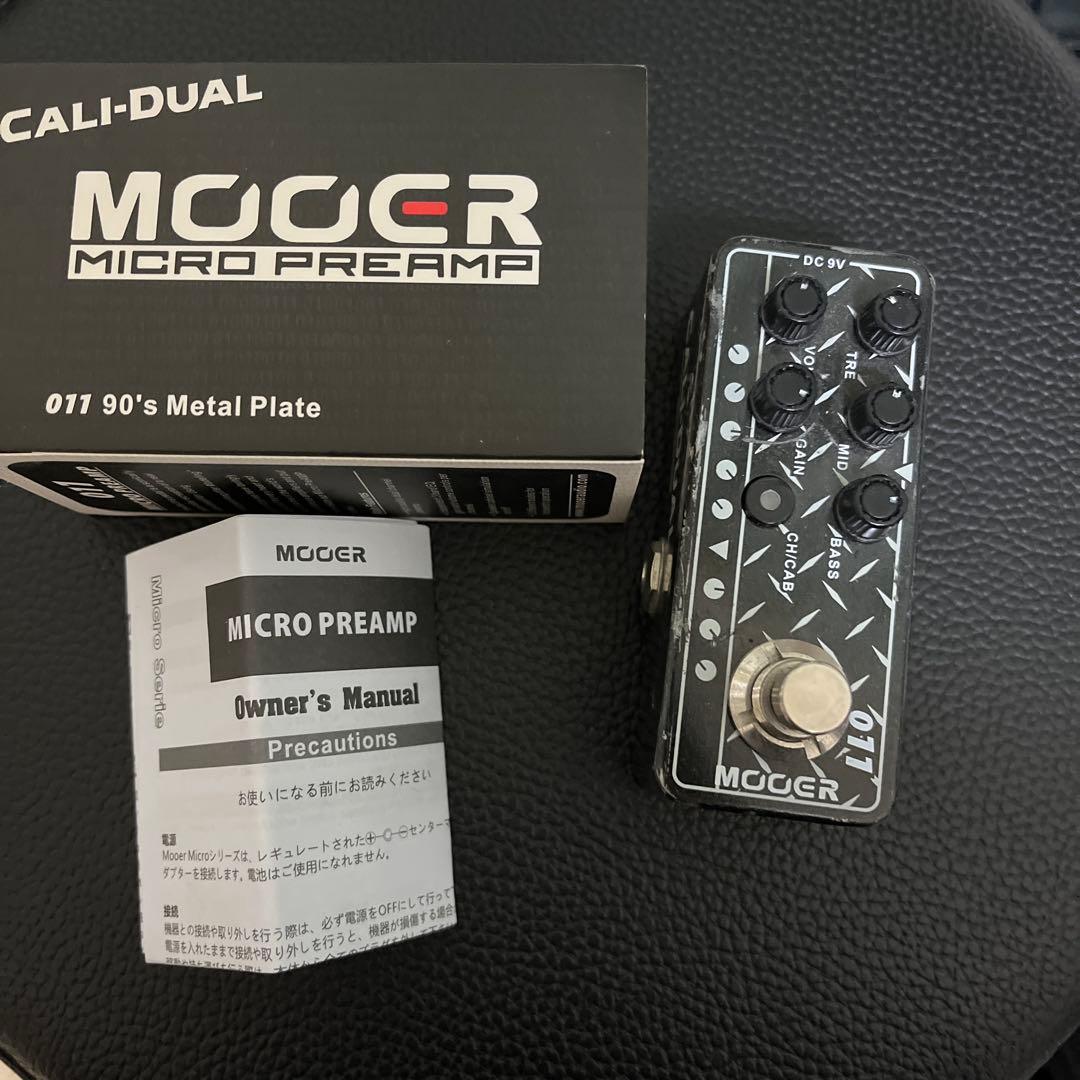 Mooer Micro preamp 011 90’s l Plate Mooer Micro Preamp 011