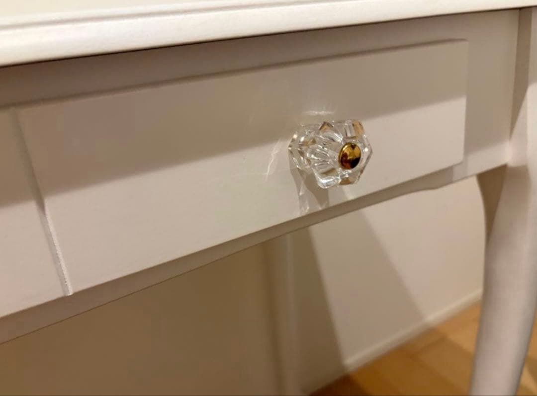 《GART|ガルト》アイニ デスク 机 ドレッサー　ヨーロピアン　ホワイト