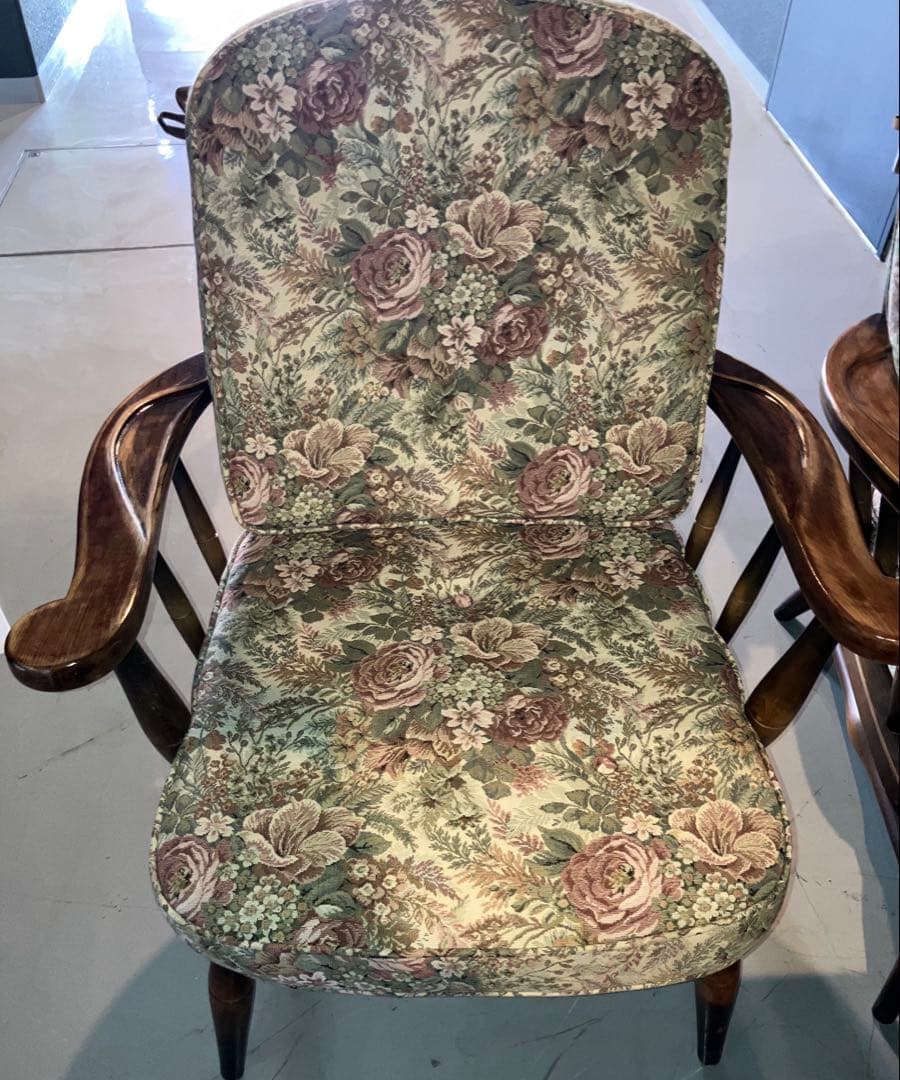 飛騨産業 乗鞍 ダイニングセット5点 ソファ テーブル オットマン