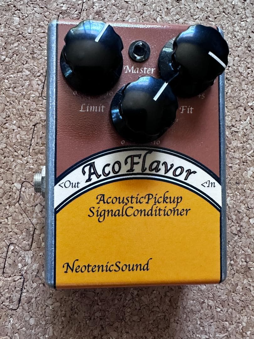 ギター Neotenic Sound AcoFlavor Neotenic Sound Aco Flavor アコースティックプリアンプ ネオテニック