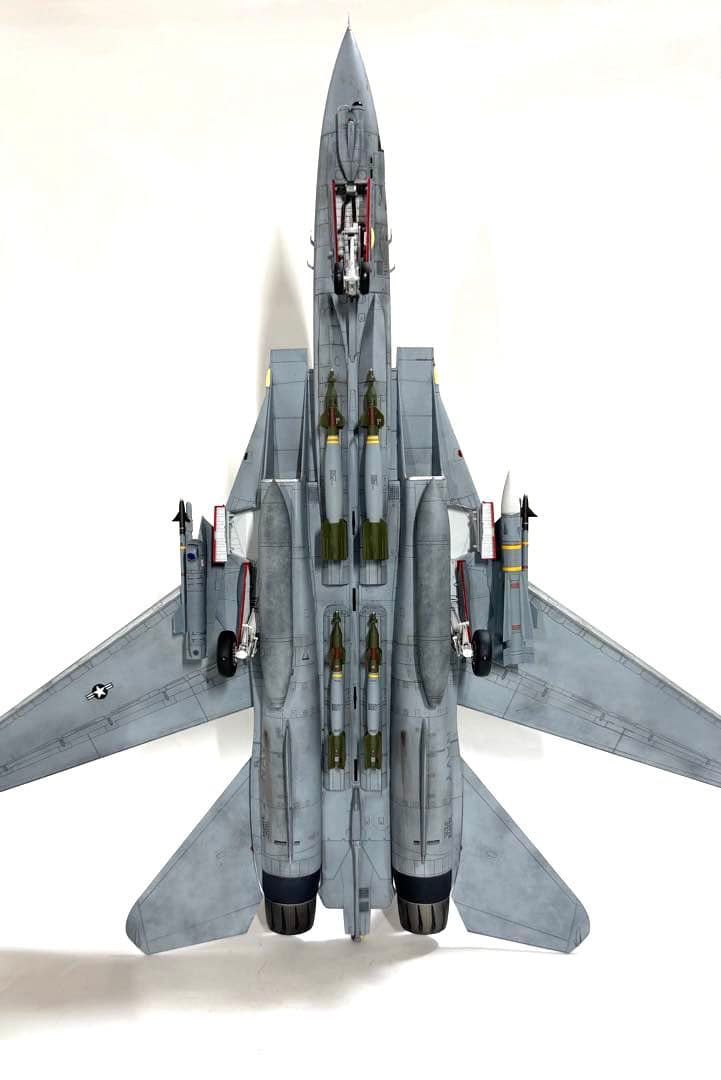タミヤ 1/48 ジョリーロジャース仕様F-14D トムキャット 完成品 - メルカリ