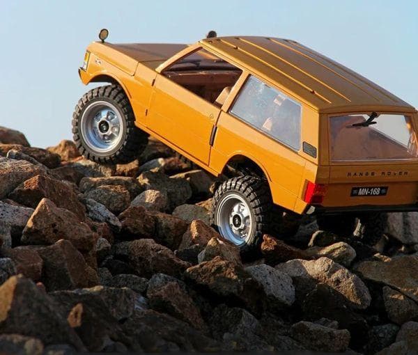 技術基準適合証明済 1/12 初代レンジローバー 黄 MN-1680 - メルカリ