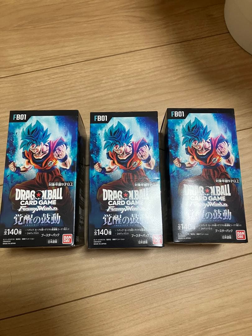 ドラゴンボール フュージョンワールド 覚醒の鼓動 テープ付き box BANDAI（バンダイ） 未開封BOX 新品 ドラゴンボール スーパーカード