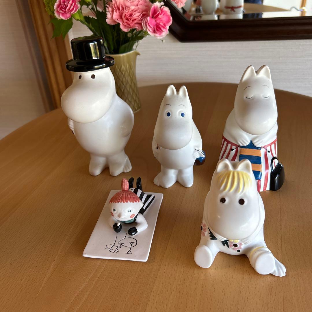 アラビア　ムーミン 陶器　フィギュアセット ムーミン ミニフィギュア（アラビア／ARABIA） フリーデザイン ｜ 北欧