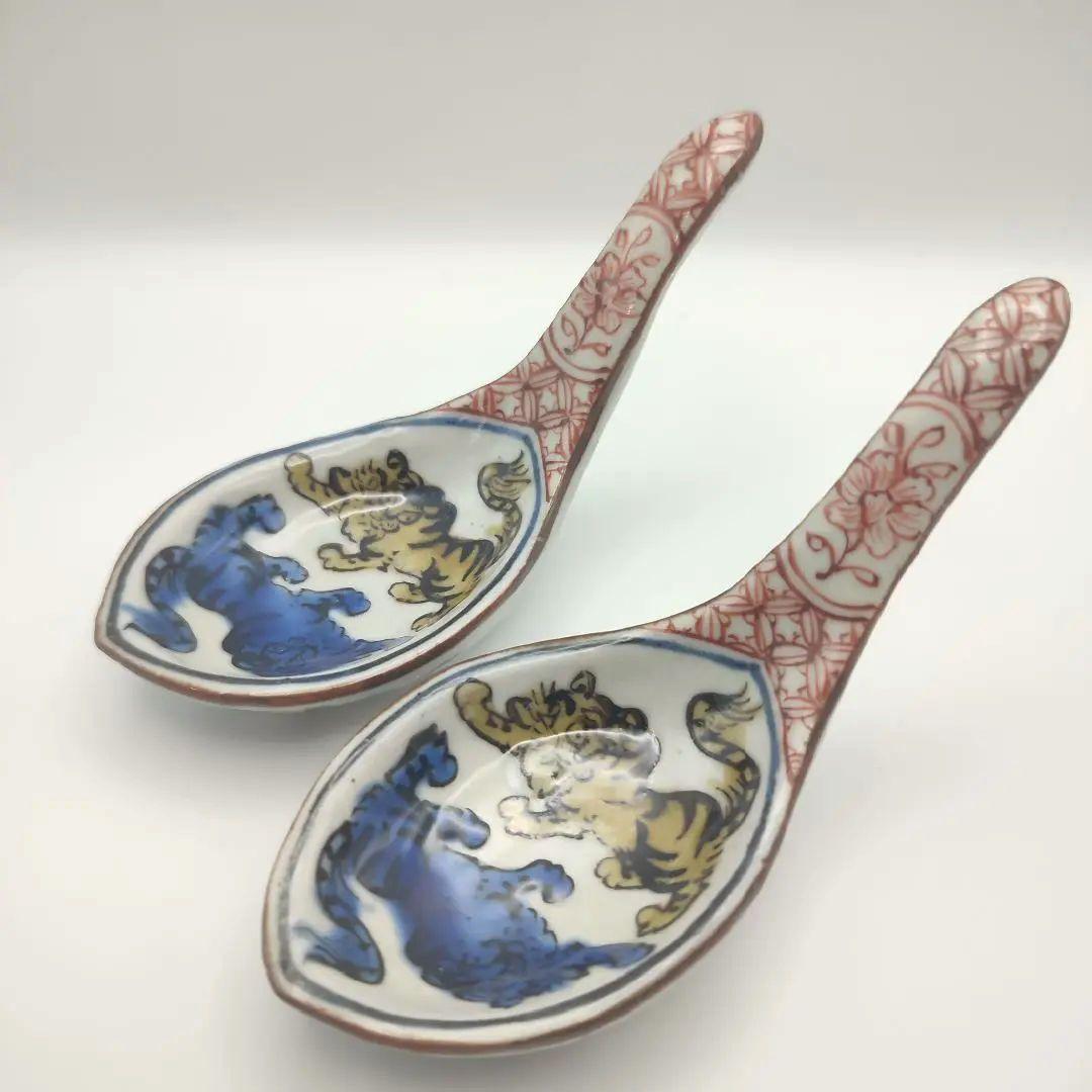 松浦コータロー　レンゲ　蓮華　虎　トラ　作家物　工芸品　2組セット 松浦 コータローさんのレンゲが入荷しました！ | 大阪のうつわ屋 Meetdish