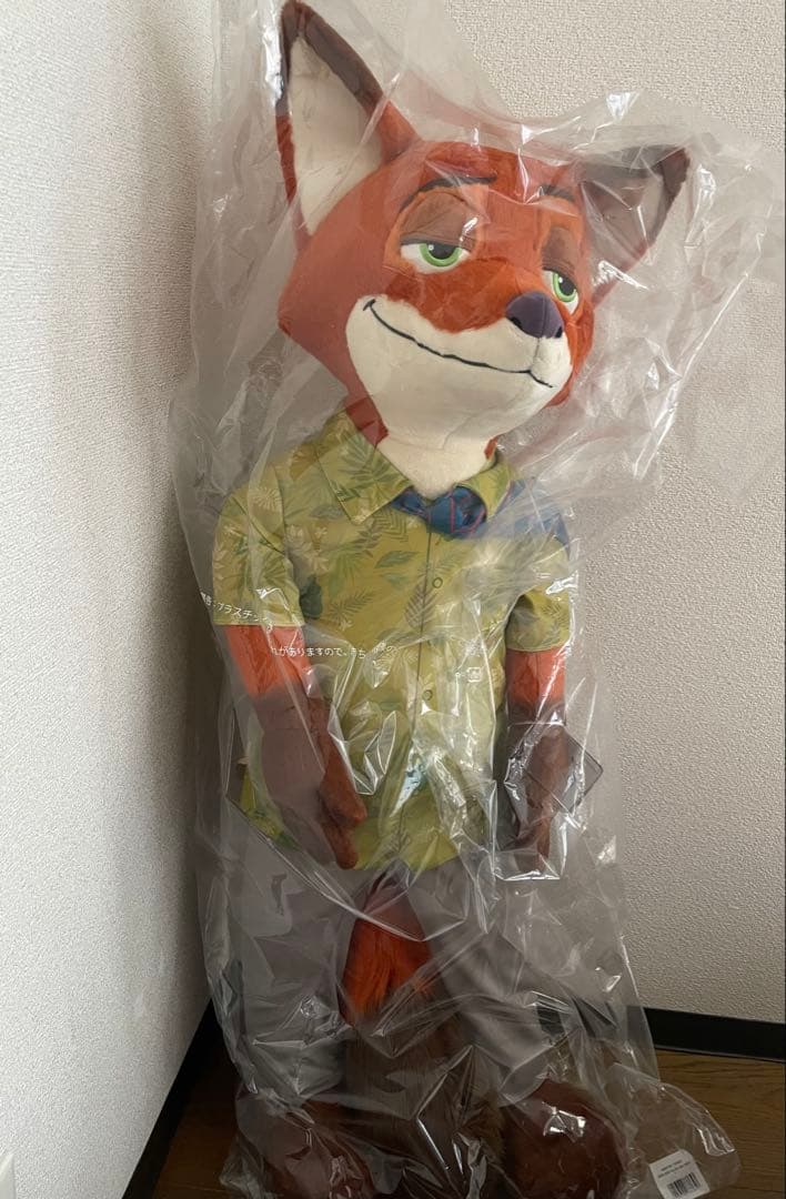 ズートピア ニック ワイルド 等身大 ぬいぐるみ 120cm - メルカリ