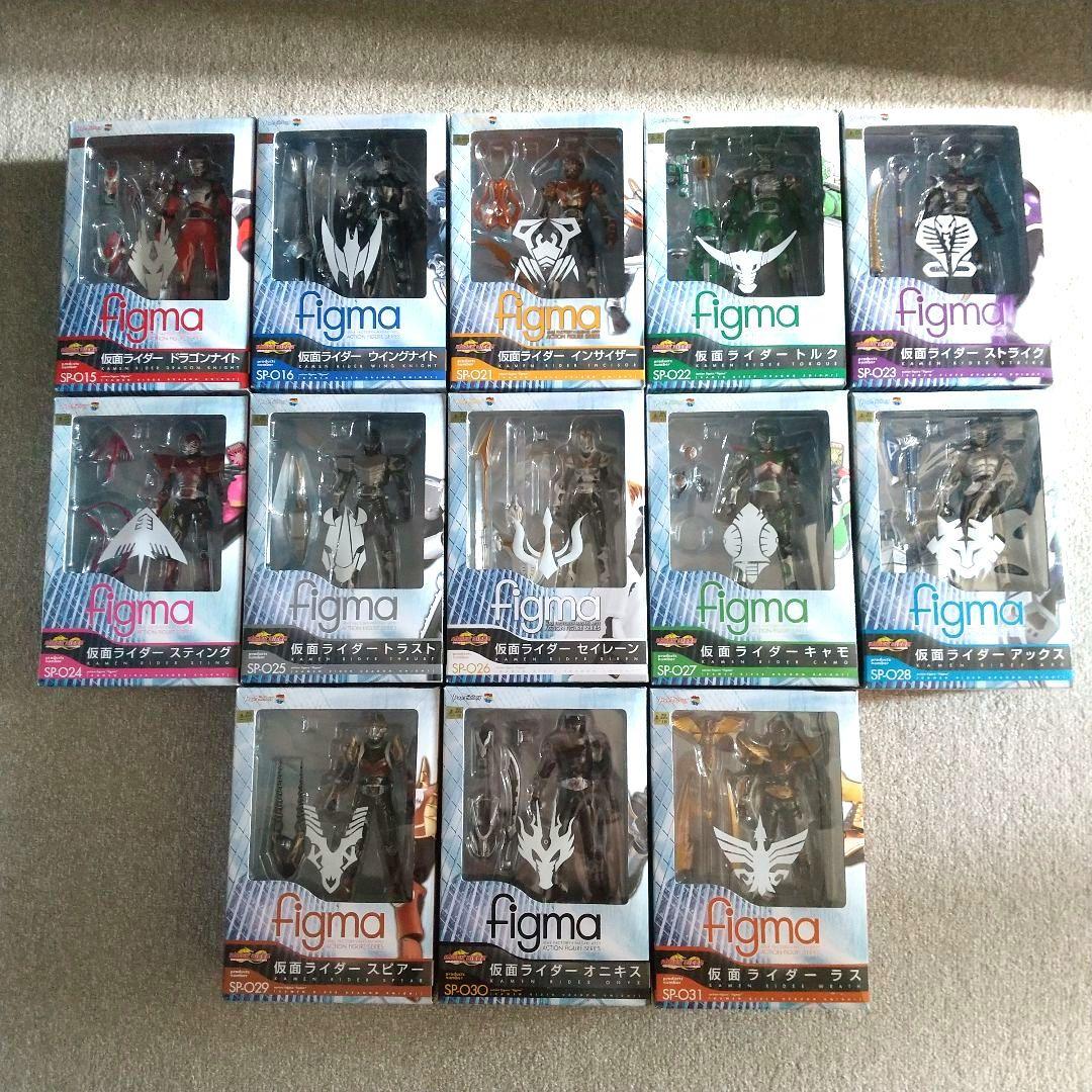 Figma 仮面ライダードラゴンナイト 13体セット figma 仮面ライダートラスト 『仮面ライダードラゴンナイト』より