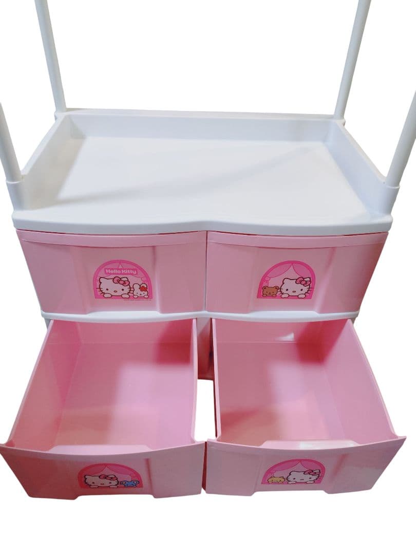 アイリスオーヤマ サンリオ ハローキティ ハンガーラック チェスト