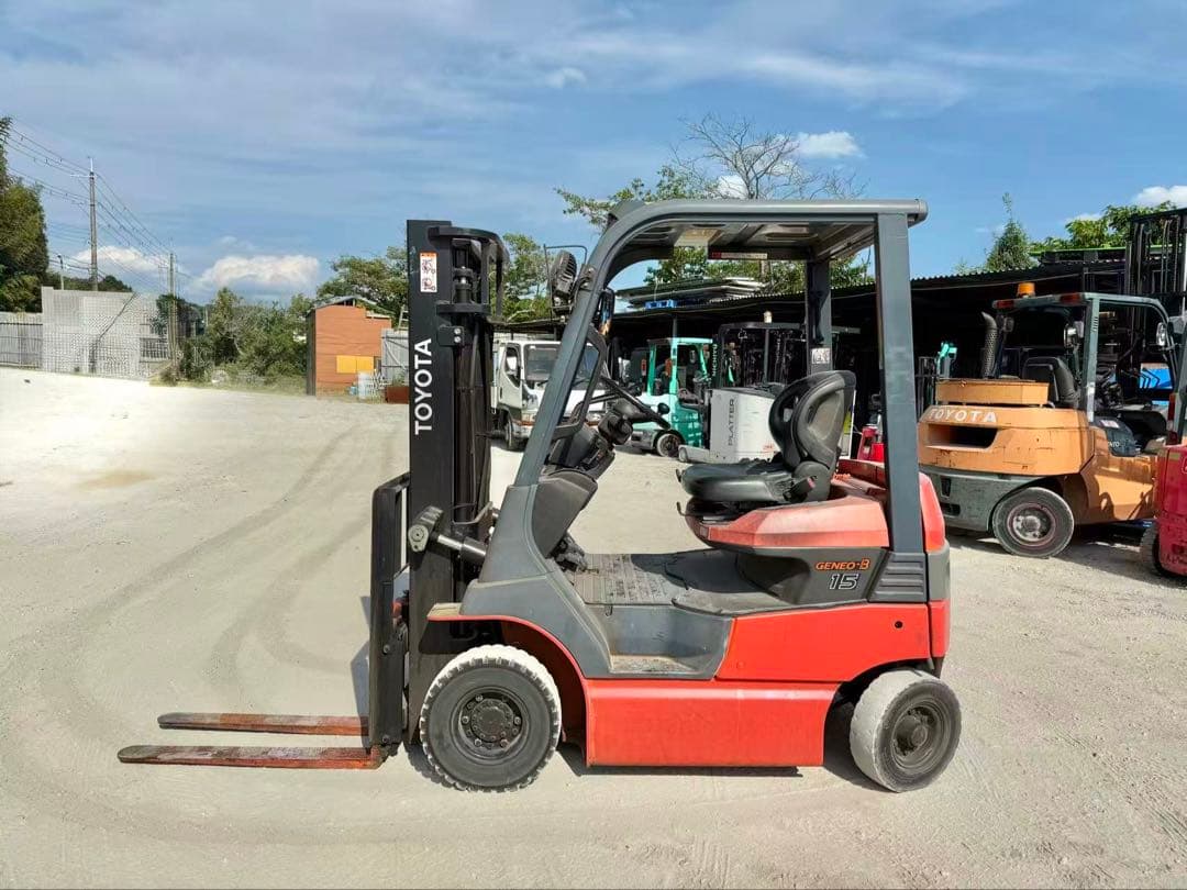 トヨタリーチバッテリー車7FB15楊高さ3000MM使用8797H（A318） トヨタ7FB15, 7FB18用 フォークリフトバッテリー カウンター式 VCD8AC