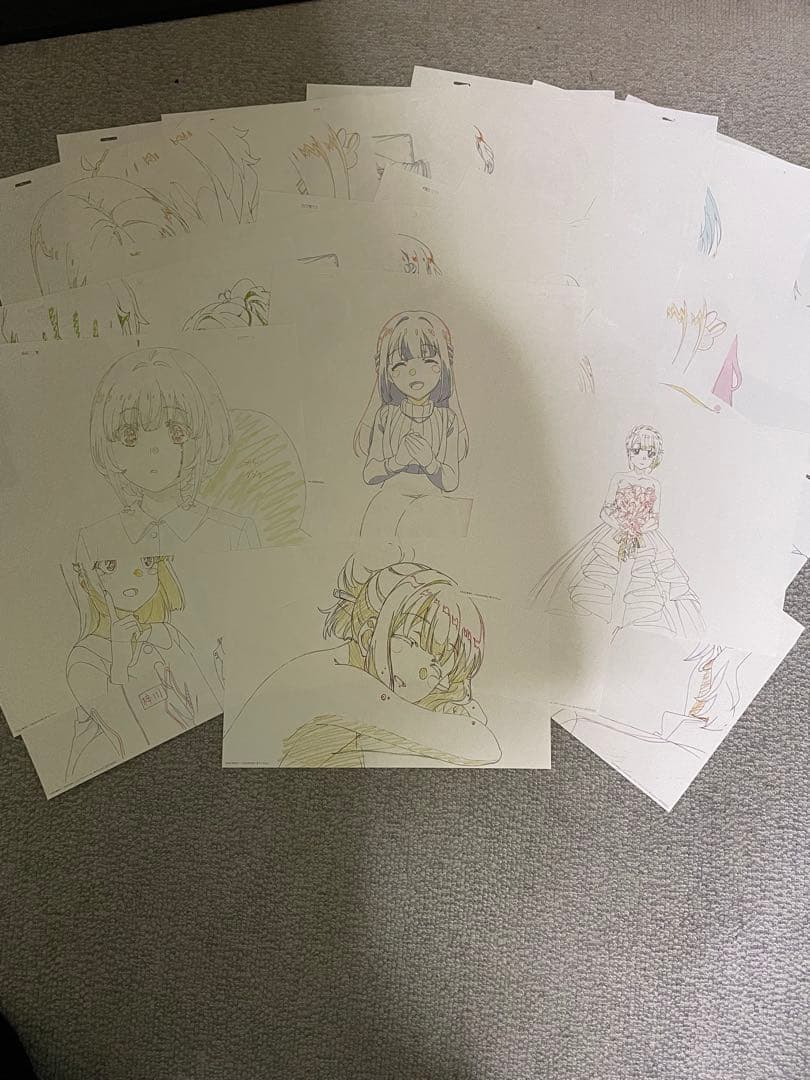 匿名配送　青春ブタ野郎シリーズ　複製原画セット　29枚 青春ブタ野郎はスクールメモリーの夢を見ない -青ブタ展- 複製原画