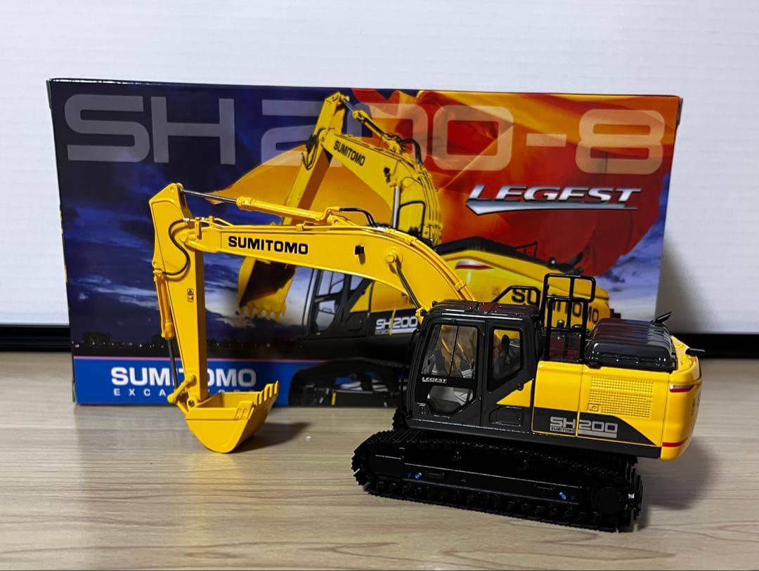 住友建機 ミニチュア SH200-8 sh135X-8 1/50 2台セット