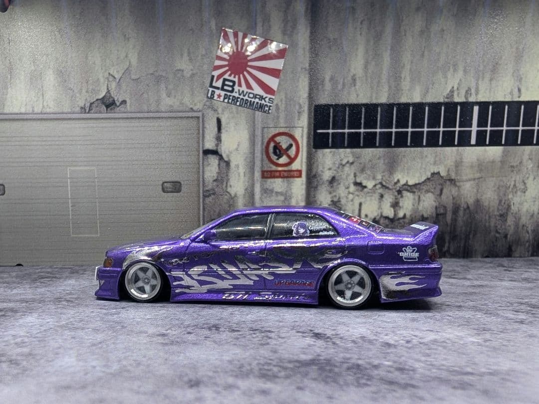 1/64 Tarmac Works トヨタ VERTEX チェイサー D1風|mercariメルカリ