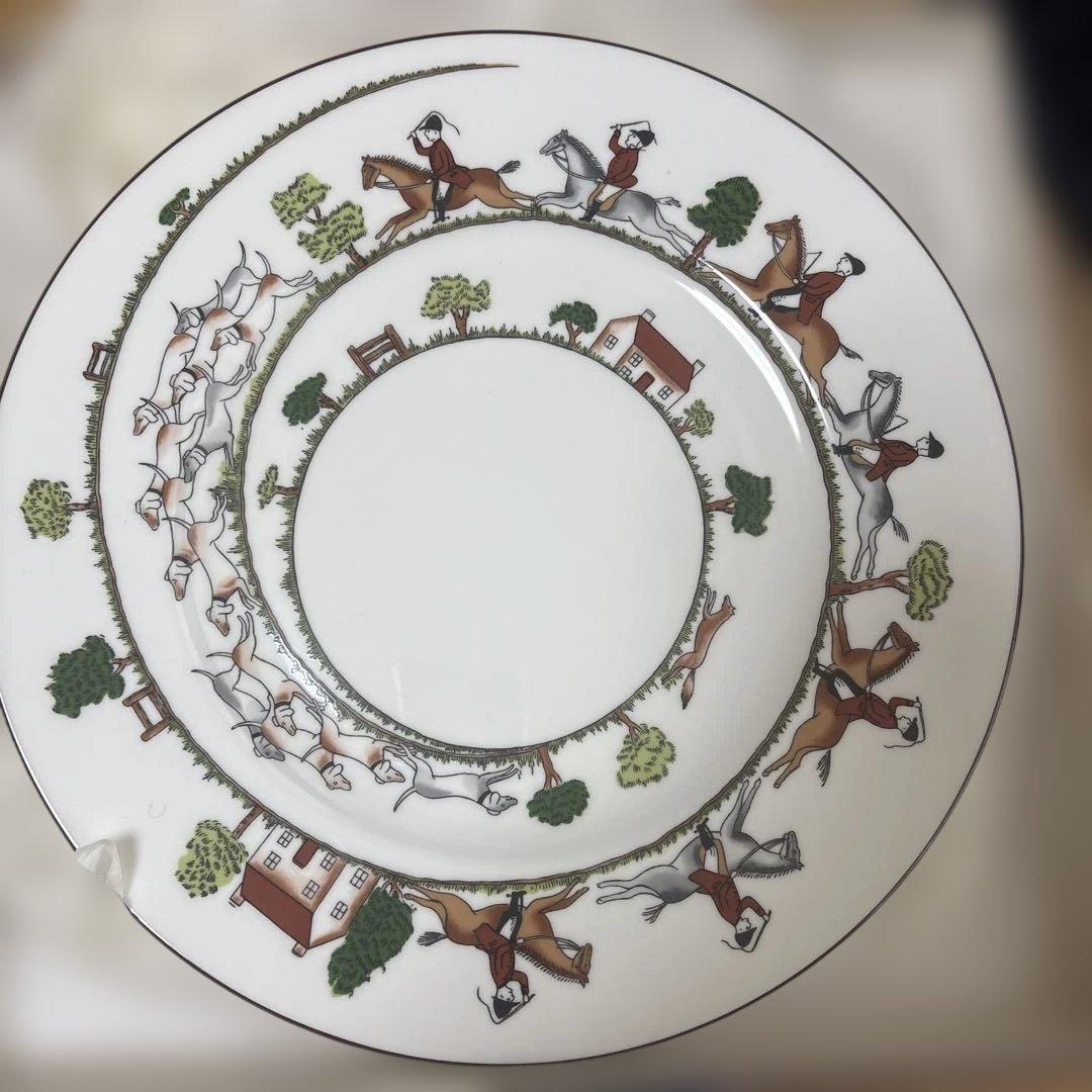  ハンティングシーン 皿 約27cm Amazon｜Wedgwood (ウェッジウッド) ハンティング・シーン ティー