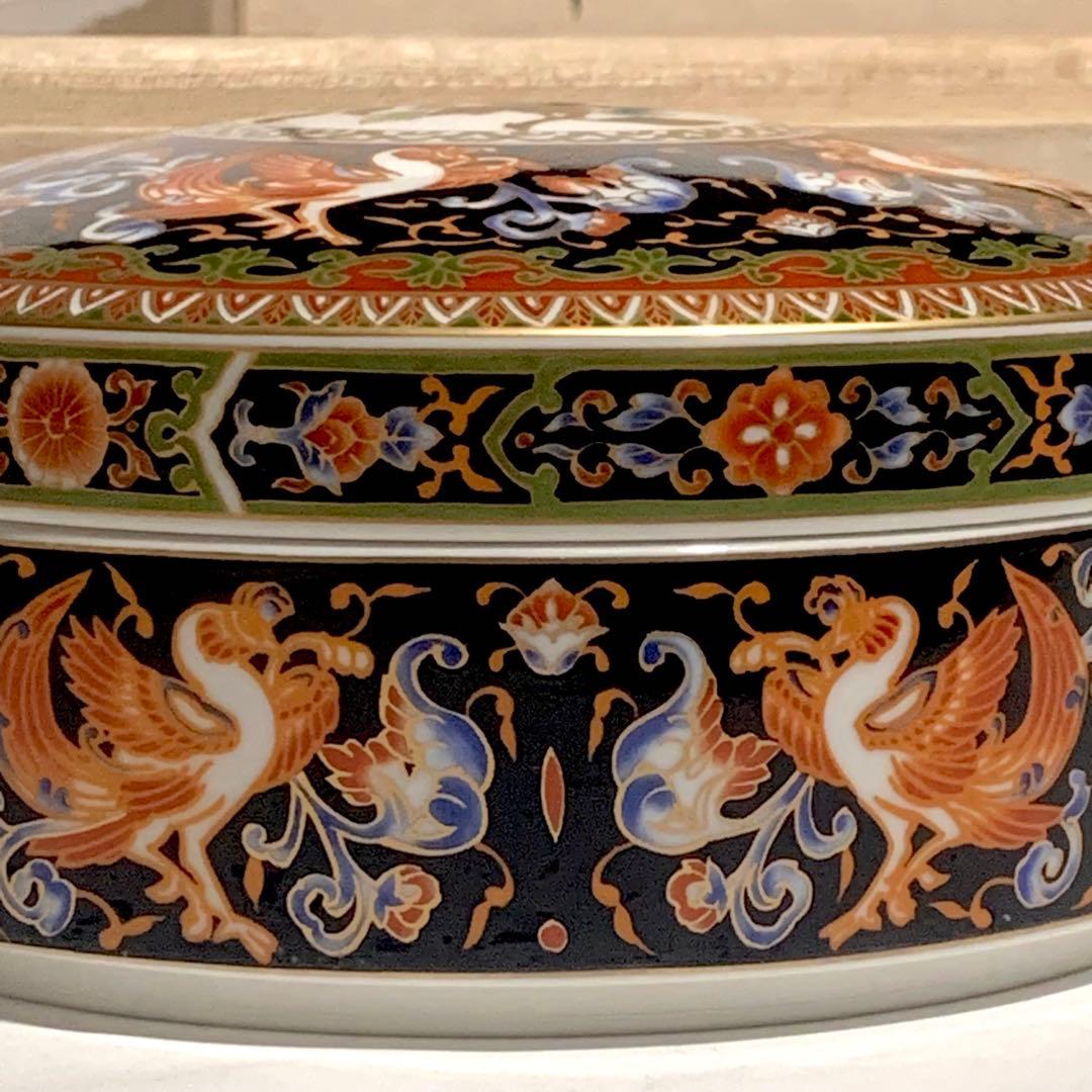 新品・未使用品】肥前有田 /錦松梅/献上金襴手鳳凰 華山窯 蓋物 - メルカリ