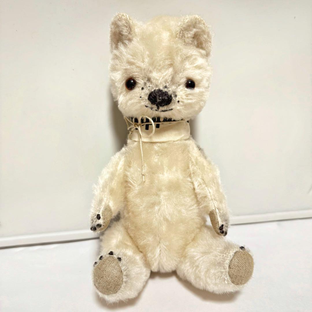 hippie coco テディベア 希少 白 表紙モデル色違い アーティストベア hippie coco テディベア 希少 白 表紙モデル色違い アーティストベア