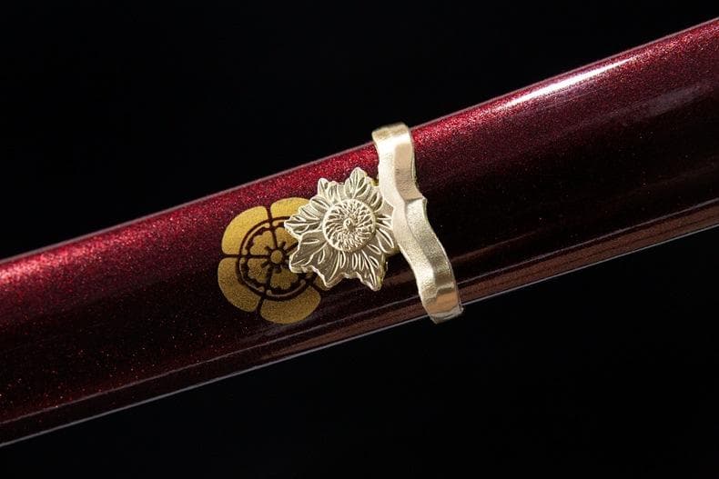 月天紅舞太刀 日本刀 模造刀 居合刀 武士道 武蔵 鑑賞用 手