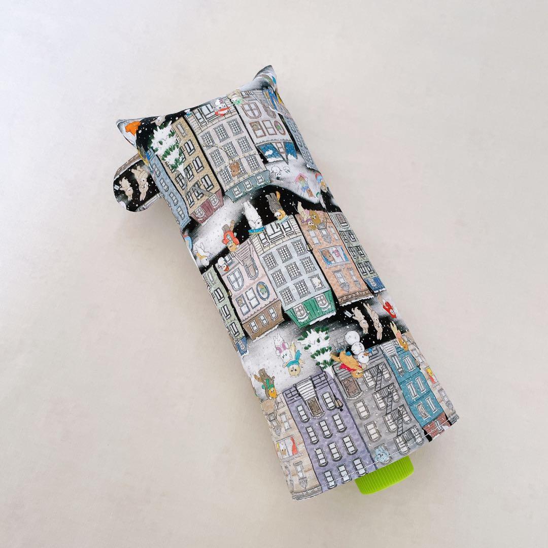 ガーゼハンカチ ユキエモン263 ハンドメイド(ペットボトルカバー