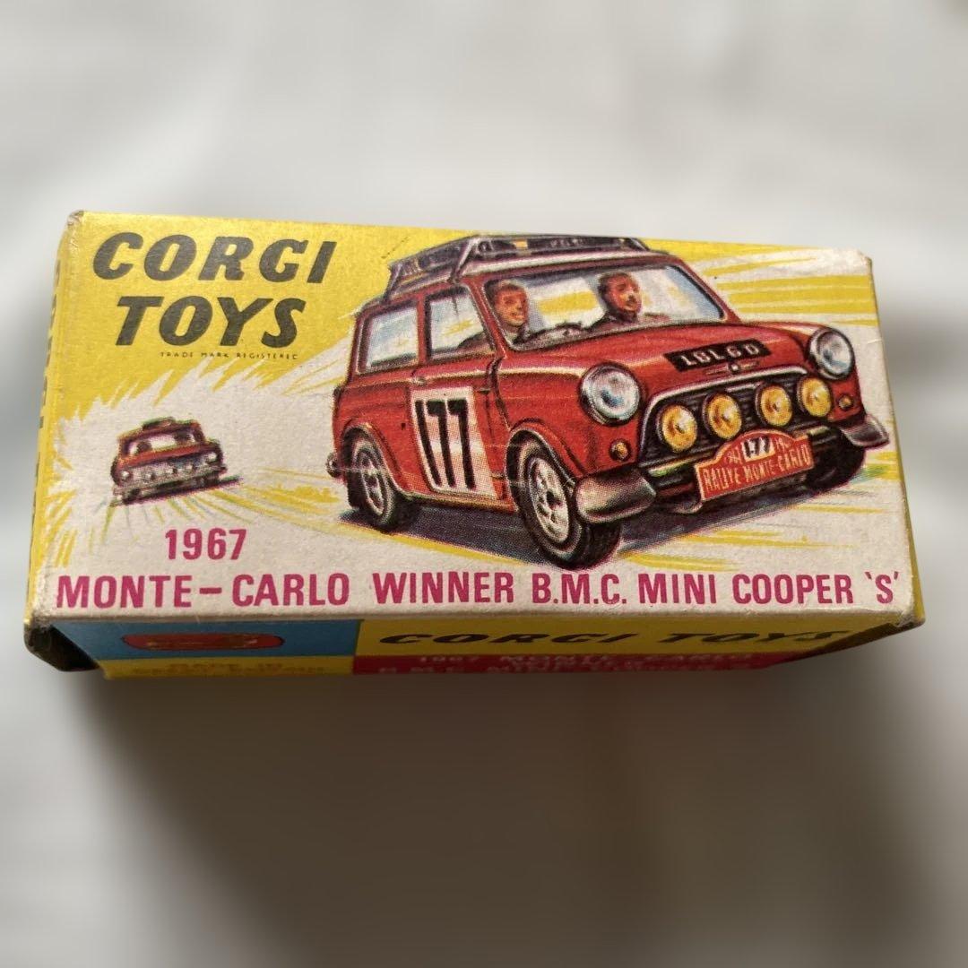 コーギー 339 モンテカルロ winner B.M.C ミニクーパー Monte-Carlo Winner 1967 B.M.C. Mini Cooper 'S' (339) – Corgi Model