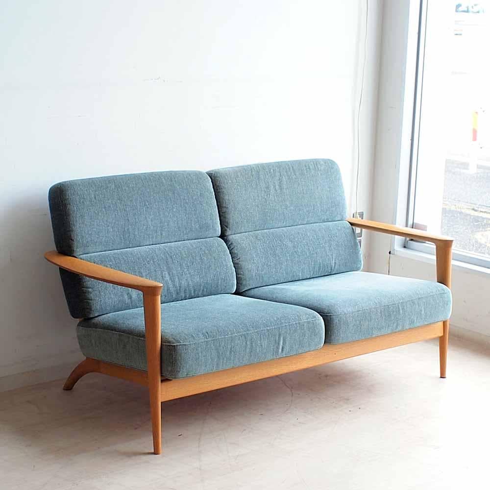 飛騨産業 キツツキ セオト/SEOTO ソファ 定価43万 ZR24416 飛騨家具 HIDA 飛騨産業 Seoto セオト ソファ 国産家具 無垢