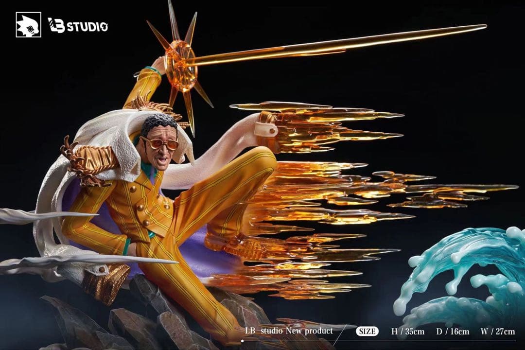 ワンピース ボルサリーノ 黄猿 ガレージキット フィギュア popスケール