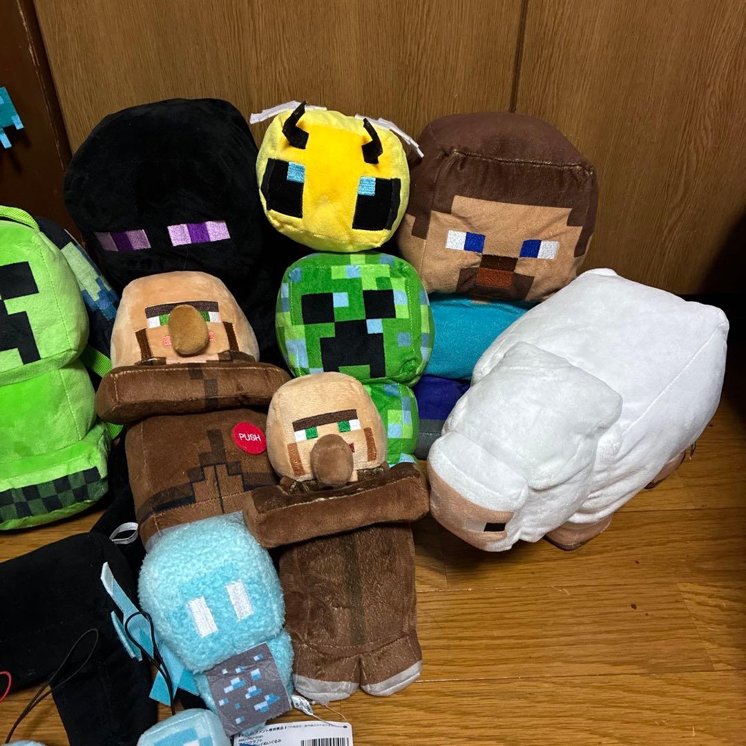 マイクラ ぬいぐるみ まとめ売り マインクラフト Minecraft 16点