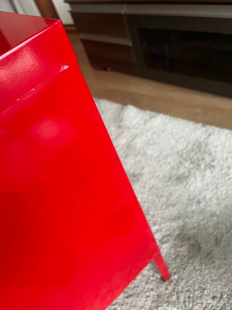 廃盤品】 IKEA 赤いキャビネット 訳あり - メルカリ