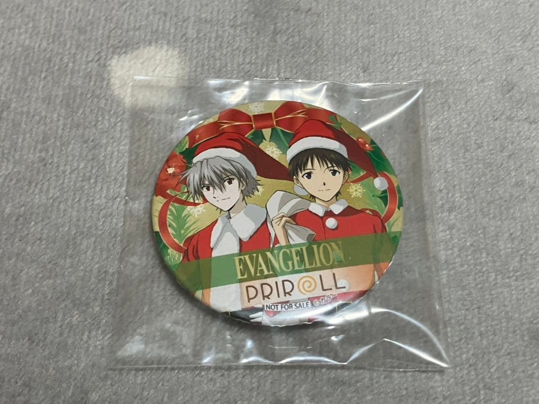 プレミア品　エヴァンゲリオン　碇シンジ　渚カヲル　非売品　缶バッジ えゔぁ屋 エヴァンゲリオン シンジ カヲル 缶バッジ - メルカリ