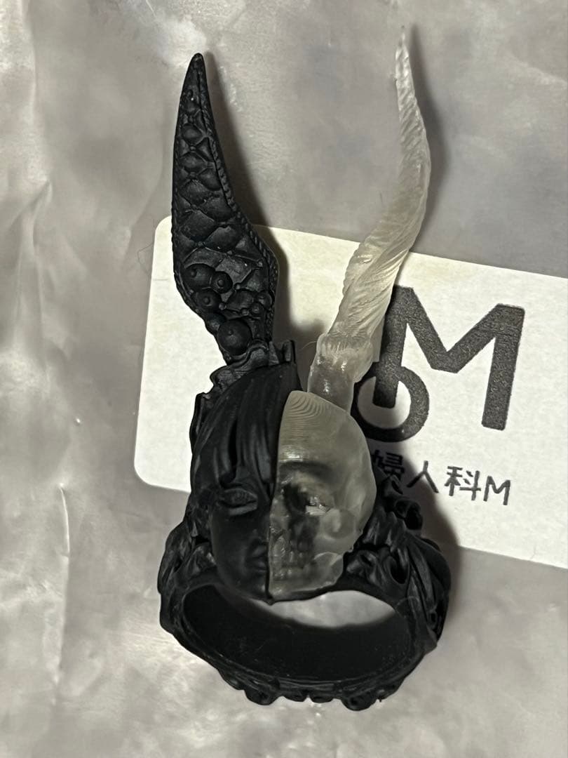 産婦人科M バニー&スカル リング 指輪 約16号 リング8 ジニーズ 喜び工房 | Jinny's 喜び工房