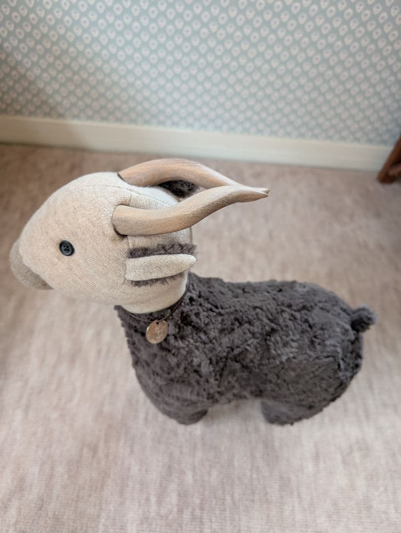 ブルネロクチネリ 非売品 ヤギ ぬいぐるみ カシミヤ モヘア 希少 超