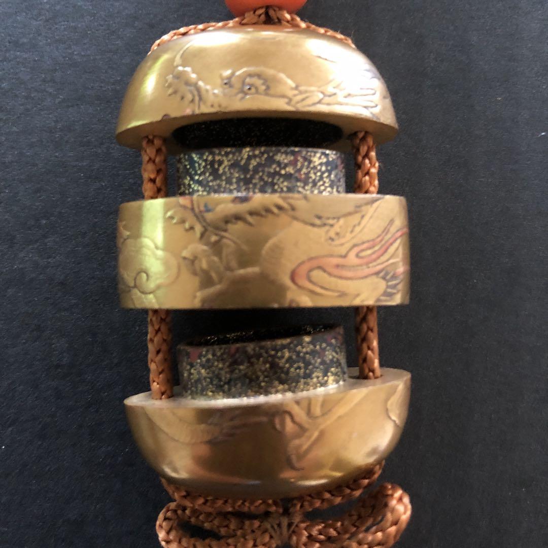 期間限定 お値下げ中 小印籠 龍 金蒔絵 アンティーク - メルカリ