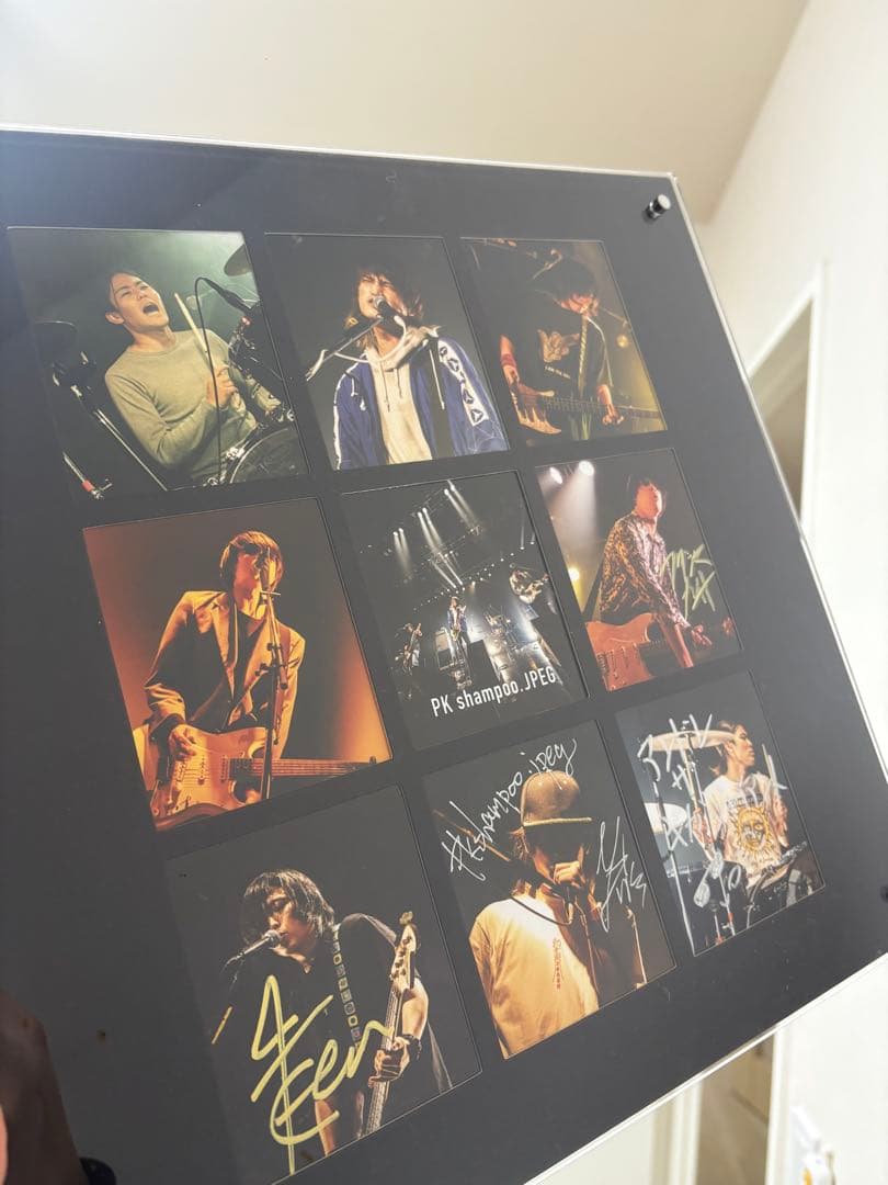 PK shampoo サイン入りアクリルパネル FRUITS ZIPPER 仲川 瑠夏 直筆サイン入りアクリルパネル