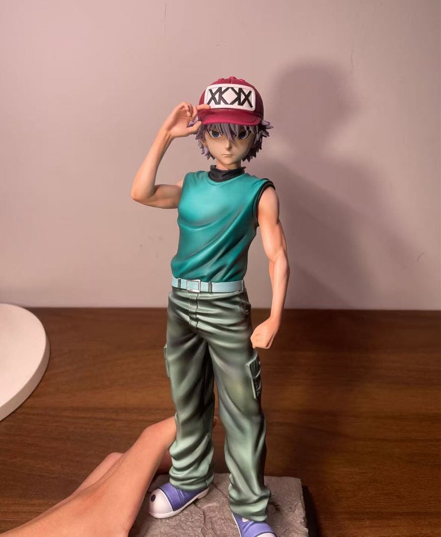 hunter×hunter キルア＝ゾルディック ガレージキット ガレキ ②④ Amazon.co.jp: キルア・ゾルディック フィギュア 1/7スケール 塗装済み