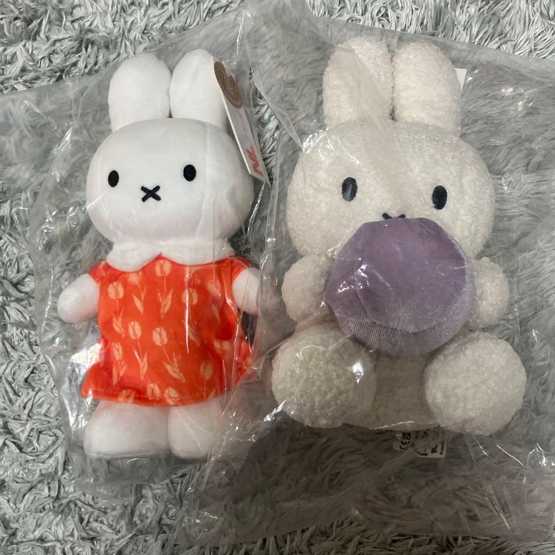 【希少】【新品未開封】万博限定 オランダ館　ミッフィーぬいぐるみ　2種セット 大阪関西万博 オランダ館限定 ミッフィ2種セット 新品 未開封 即購入