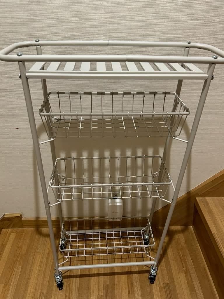 隙間収納 収納ワゴン キャスター付きで移動も楽々 ラック 楽天市場】頑丈 収納ラック キャスター付き 隙間収納 20cm 引き出し